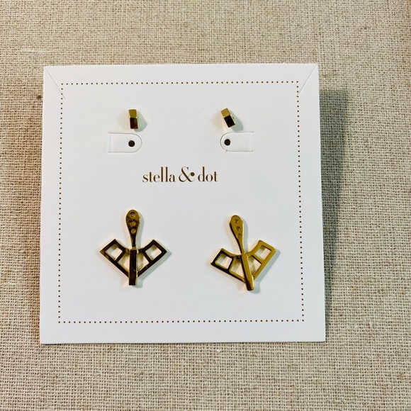 Stella & Dot | Mondarian ear jacket, versatile 2 In 1 - Picture 5 of 5